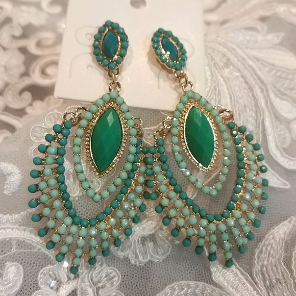 Boutique Jewelry - Boho Beaded Fashion Pierced Earrings